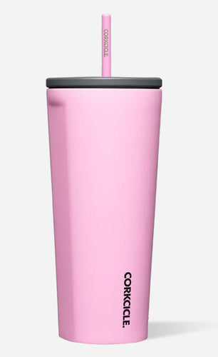 Sun-Soaked Pink Cold Cup 24oz